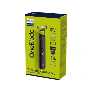Philips Oneblade Pro 360 QP6541/15 Ξυριστική Μηχανή Προσώπου Επαναφορτιζόμενη